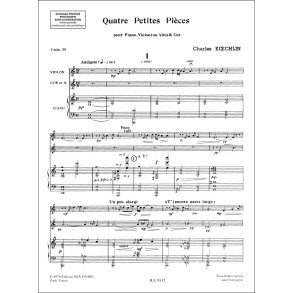 Quatre Petites Pièces